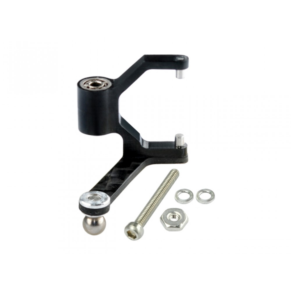 7075 Aluminum/Carbon Fiber Tail Pitch Lever (BLACK) - BLADE 180 CFX 7075 Aluminum/Carbon Fiber Tail Pitch Lever (BLACK) - BLADE 180 CFX