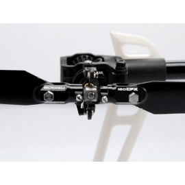 7075 Triple Bearing Weighted Tail Blade Grip set (BLACK) - BLADE 180 CFX 7075 Triple Bearing Weighted Tail Blade Grip set (BLACK) - BLADE 180 CFX