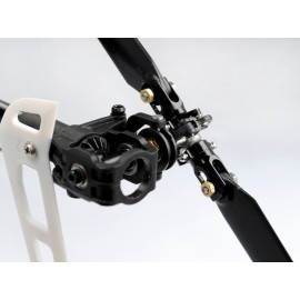 7075 Triple Bearing Weighted Tail Blade Grip set (BLACK) - BLADE 180 CFX 7075 Triple Bearing Weighted Tail Blade Grip set (BLACK) - BLADE 180 CFX