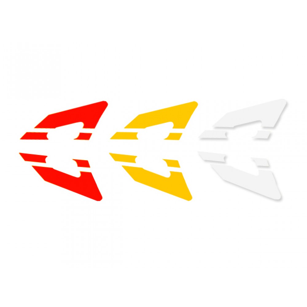 Horizontal Fin Sticker set (for MH Horizontal Fin series) Horizontal Fin Sticker set (for MH Horizontal Fin series)
