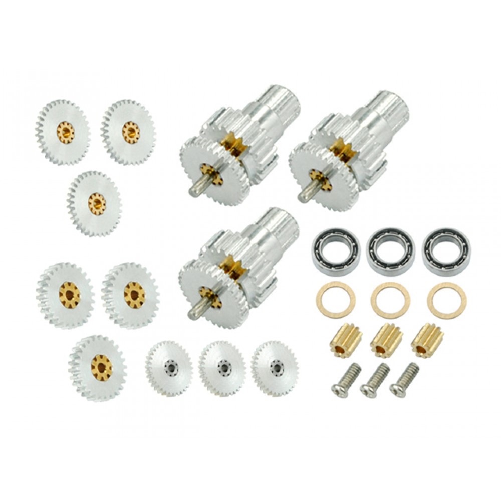 Plating Metal Gear set (for Blade 180 CFX Servo) Plating Metal Gear set (for Blade 180 CFX Servo)