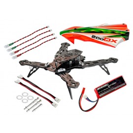CNC AL/Carbon Fiber Racing Quadcopter Kit - BLADE 200 QX