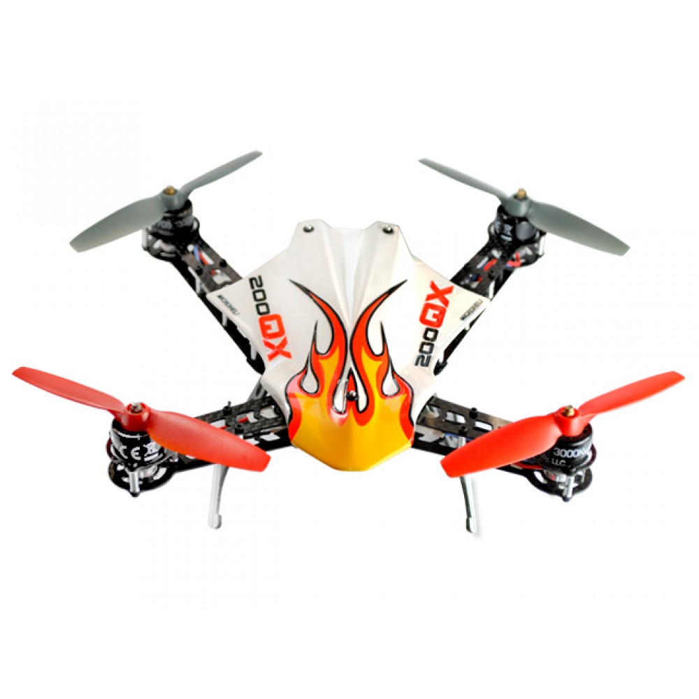 Aluminum/Carbon Fiber/Fiberglass Quadcopter Kit - BLADE 200 QX