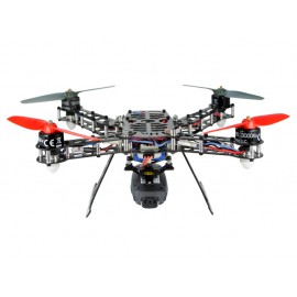 CNC Aluminum/Carbon Fiber Quadcopter Frame Kit - BLADE 200 QX 