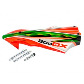 Airbrush Fiberglass Rocket Canopy (for MH Quadcopter Kit)