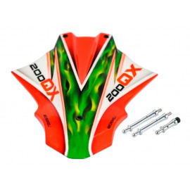 Airbrush Fiberglass Rocket Canopy (for MH Quadcopter Kit) Airbrush Fiberglass Rocket Canopy (for MH Quadcopter Kit)