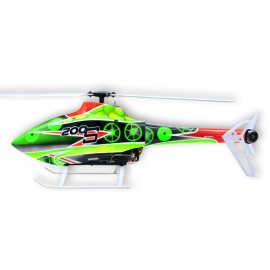 Airbrush Fiberglass Green Gears Fuselage set - BLADE 200 S Airbrush Fiberglass Green Gears Fuselage set - BLADE 200 S