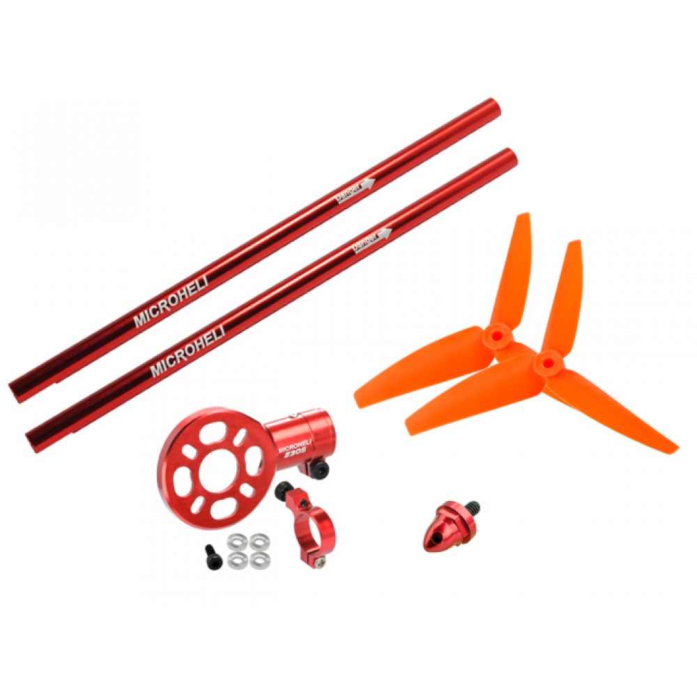 CNC Blade 200 S Tail Power package (RED) - BLADE 200 S CNC Blade 200 S Tail Power package (RED) - BLADE 200 S