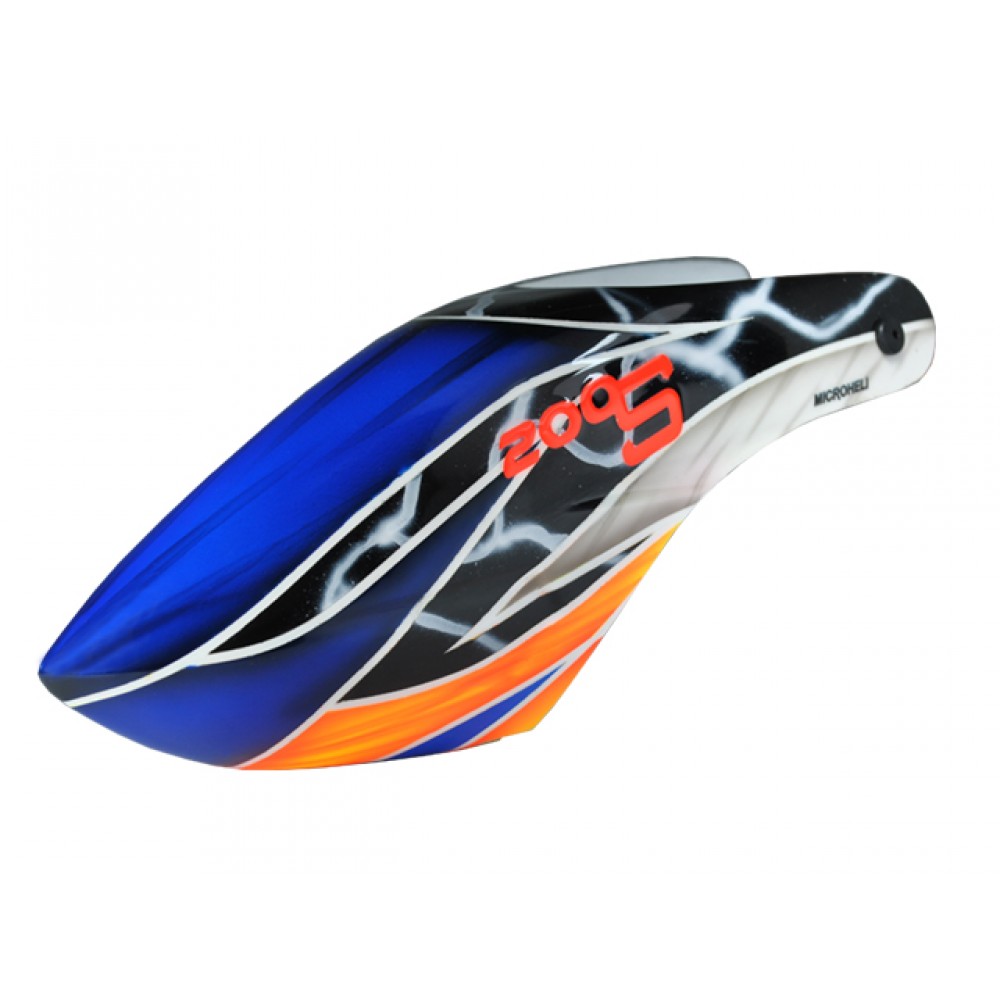 Airbrush Fiberglass Dark Knight Canopy - BLADE 200 S Airbrush Fiberglass Dark Knight Canopy - BLADE 200 S