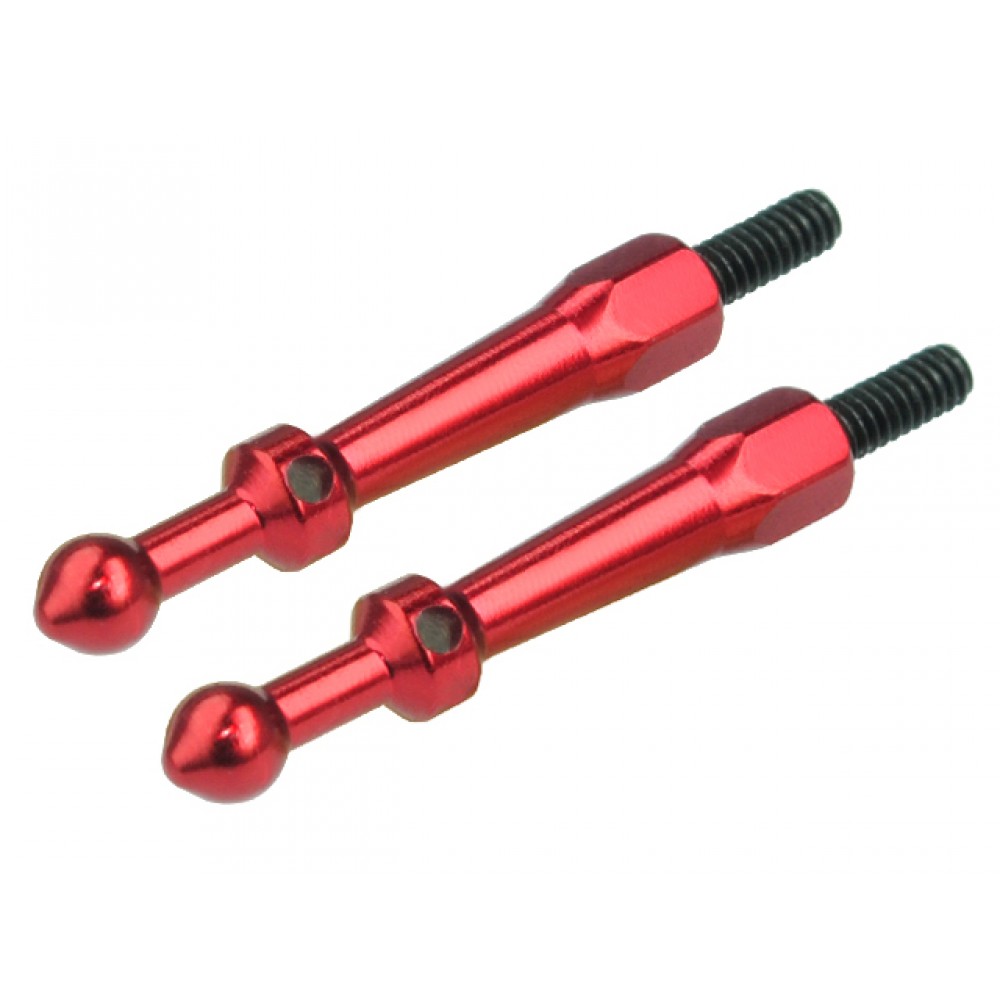 Aluminum Canopy Mount set (RED) - BLADE 200 S