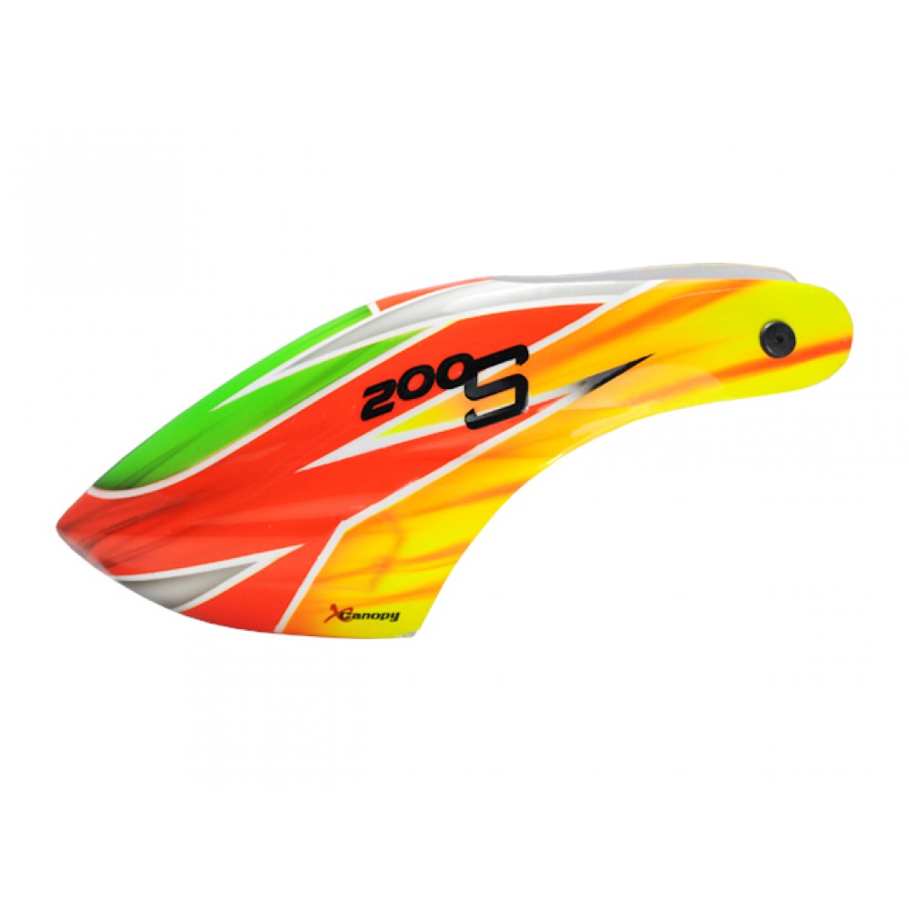 XCanopy Airbrush Fiberglass Darrak Canopy - BLADE 200S XCanopy Airbrush Fiberglass Darrak Canopy - BLADE 200S