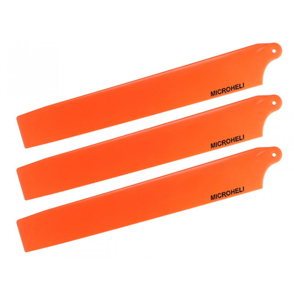 Plastic Triple Main Blade 150mm (for MH Triple Blade Conversion set) - BLADE 200 SRX/ 200 S (OR) Plastic Triple Main Blade 150mm (for MH Triple Blade Conversion set) - BLADE 200 SRX/ 200 S (OR)