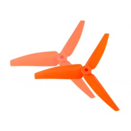 Plastic 3 Blade Propeller 82mm Tail Blade (ORANGE) - BLADE 200 SRX/ 200 S