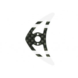 Carbon Fiber Horizontal Fin (WHITE) - BLADE 200 SRX