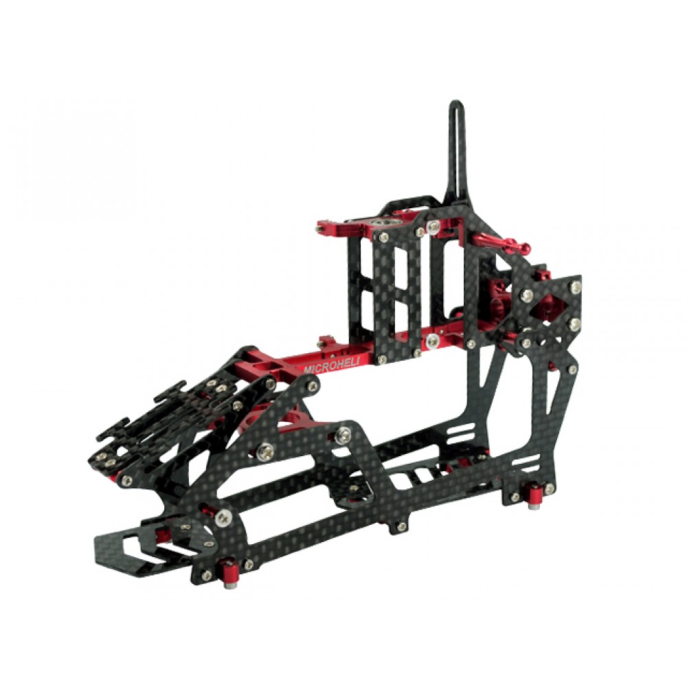 Aluminum/Carbon Fiber Main Frame (RED) - BLADE 200 SRX Aluminum/Carbon Fiber Main Frame (RED) - BLADE 200 SRX
