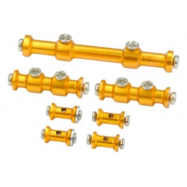 Aluminum Stand set (GOLD) (for MH Frame BLADE 2SRX series) Aluminum Stand set (GOLD) (for MH Frame BLADE 2SRX series)