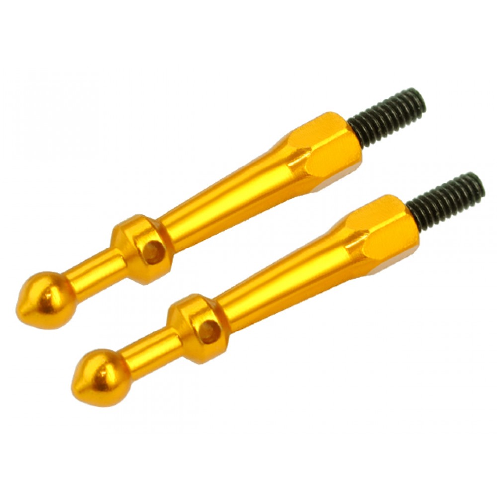 Aluminum Canopy Mount set (GOLD) (for MH Frame BLADE 200 SR X series)