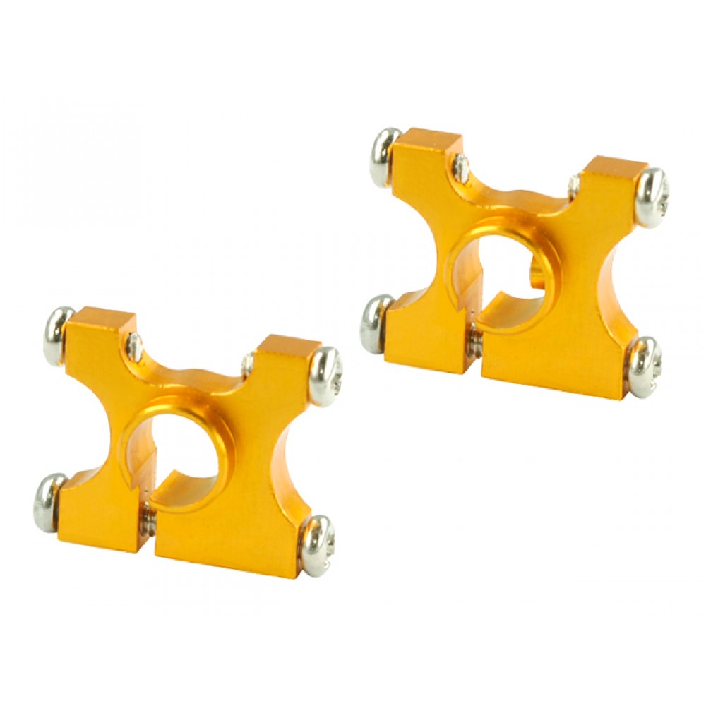 Aluminum Tail Boom Mount (GOLD) (for MH Frame BLADE 2SRX series) Aluminum Tail Boom Mount (GOLD) (for MH Frame BLADE 2SRX series)
