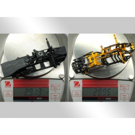 Aluminum/Carbon Fiber Main Frame (GOLD) - BLADE 200 SRX Aluminum/Carbon Fiber Main Frame (GOLD) - BLADE 200 SRX