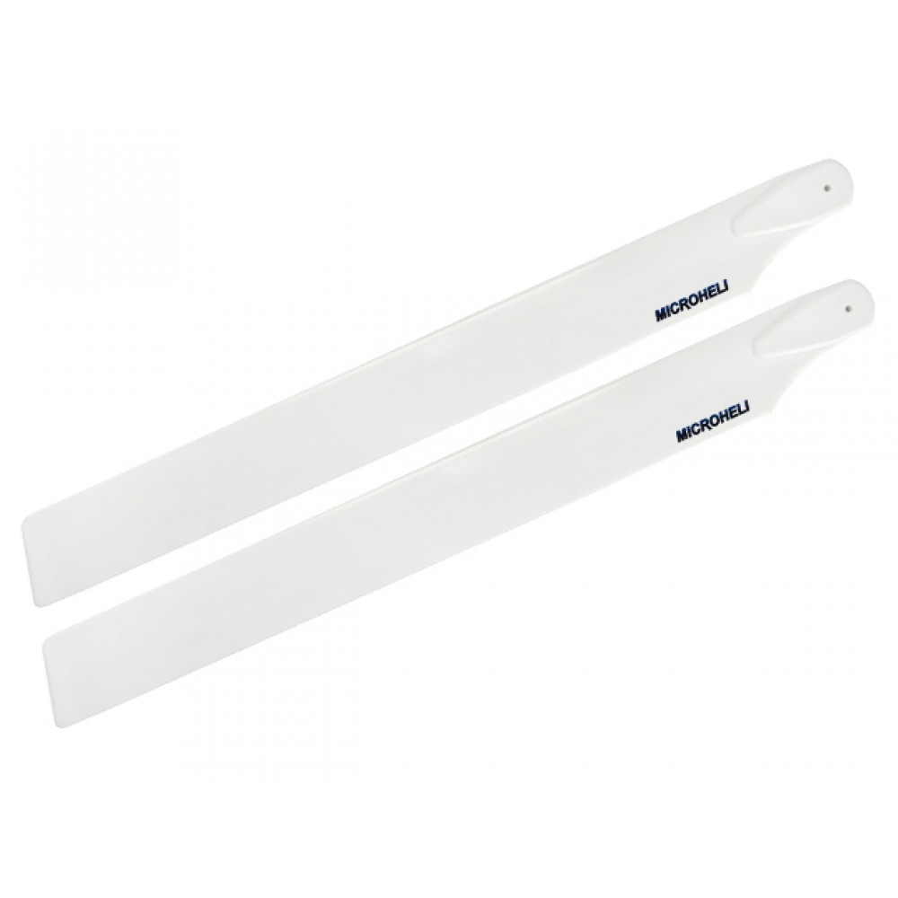 Plastic Main Blade 240mm (WHITE) - BLADE 230S / V2 / Smart / REVOLUTION 235 CP Plastic Main Blade 240mm (WHITE) - BLADE 230S / V2 / Smart / REVOLUTION 235 CP