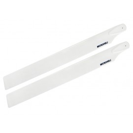 Plastic Main Blade 240mm (WHITE) - BLADE 230S / V2 / Smart / REVOLUTION 235 CP