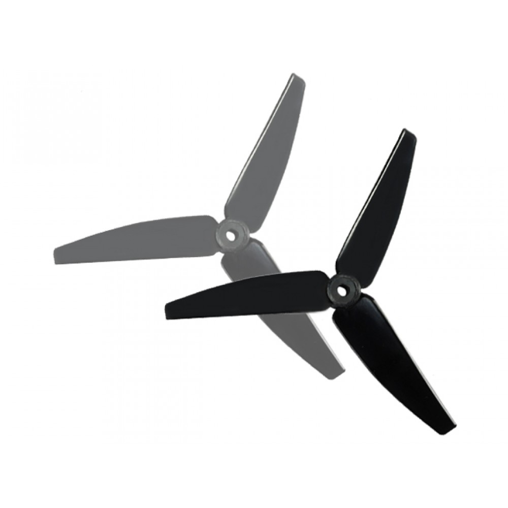 Plastic 3 Blade Propeller 82mm Tail Blade (BLACK) - BLADE 250 CFX / 230S / 230S V2 / Smart / REVOLUTION 235 CP