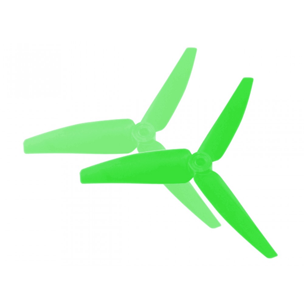 Plastic 3 Blade Propeller 82mm Tail Blade (GREEN) - BLADE 250 CFX / 230S / 230S V2 / Smart / REVOLUTION 235 CP