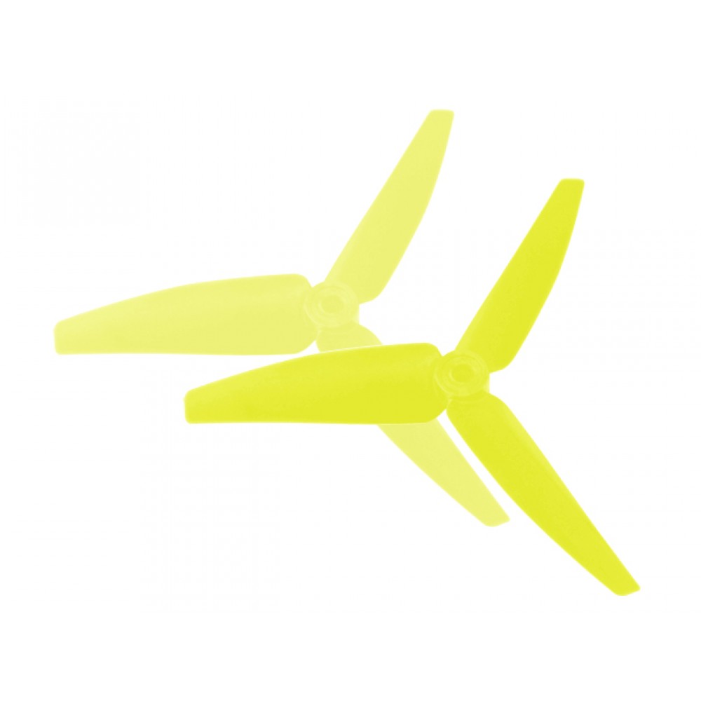 Plastic 3 Blade Propeller 82mm Tail Blade (YELLOW) - BLADE 250 CFX / 230S / 230S V2 / Smart / REVOLUTION 235 CP