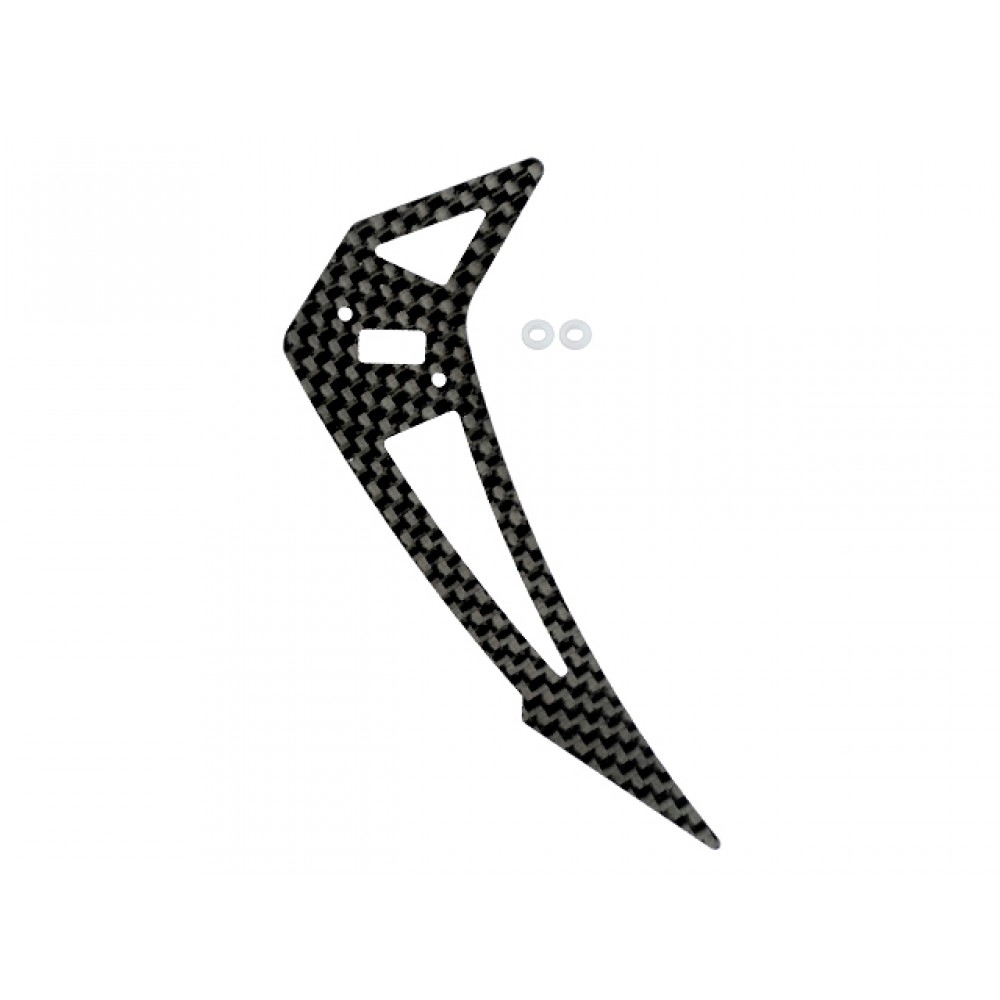 Carbon Fiber Vertical Fin "F" Style - BLADE 200S / 250CFX / 230S / V2 / Smart Carbon Fiber Vertical Fin "F" Style - BLADE 200S / 250CFX / 230S / V2 / Smart