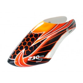 Airbrush Fiberglass Orange Laser Canopy - BLADE 230S / V2 / Smart Airbrush Fiberglass Orange Laser Canopy - BLADE 230S / V2 / Smart