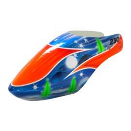 Airbrush Fiberglass Merry Christmas Canopy - BLADE 230S / 230S V2