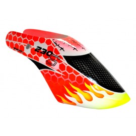Airbrush Fiberglass Solar Flare Canopy - BLADE 230S / V2 / Smart Airbrush Fiberglass Solar Flare Canopy - BLADE 230S / V2 / Smart