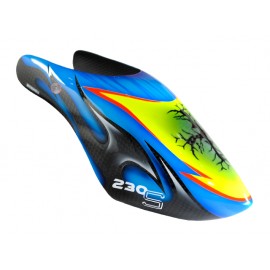 Airbrush Carbon Fiber Black Sea Canopy - BLADE 230S / V2 / Smart