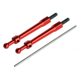 Aluminum Canopy Mount set (RED) - BLADE 230S / V2 / Smart