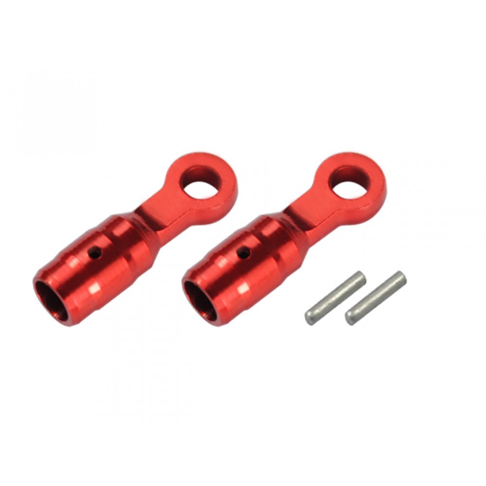 Aluminum Tail Boom Support End set (RED) (for MH Tail Boom Support Mount series) Aluminum Tail Boom Support End set (RED) (for MH Tail Boom Support Mount series)
