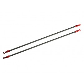 Aluminum/Carbon Tail Boom Support set (RED) (for MH Tail Boom Support Mount set series)