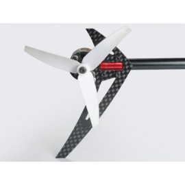 AL/Carbon Fiber Light Weight Tail Motor Mount w/ Fin "G" set (RED) - BLADE 200S / 250 CFX / 230S / V2 / Smart AL/Carbon Fiber Light Weight Tail Motor Mount w/ Fin "G" set (RED) - BLADE 200S / 250 CFX / 230S / V2 / Smart