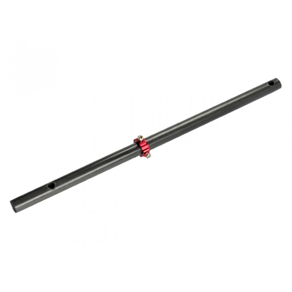 CNC Solid Carbon Main Shaft/Collar set (RED) - BLADE 230S / V2 / Smart / REVOLUTION 235 CP CNC Solid Carbon Main Shaft/Collar set (RED) - BLADE 230S / V2 / Smart / REVOLUTION 235 CP