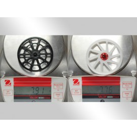 CNC Delrin Main Gear w/ Aluminum Hub set (RED) - BLADE 230 S