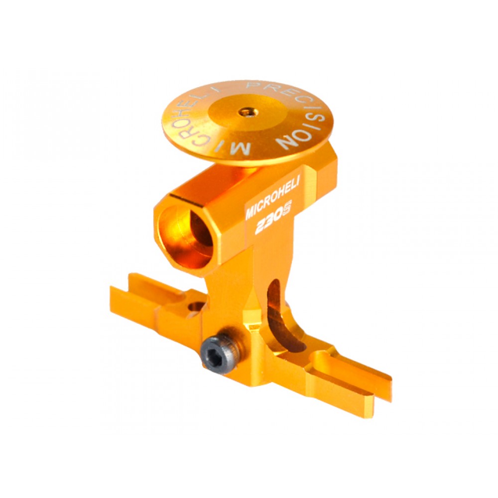 Precision CNC Aluminum Main Rotor Hub w/ Button (GOLD) - BLADE 250 CFX / 230S / 230S V2 / Smart Precision CNC Aluminum Main Rotor Hub w/ Button (GOLD) - BLADE 250 CFX / 230S / 230S V2 / Smart