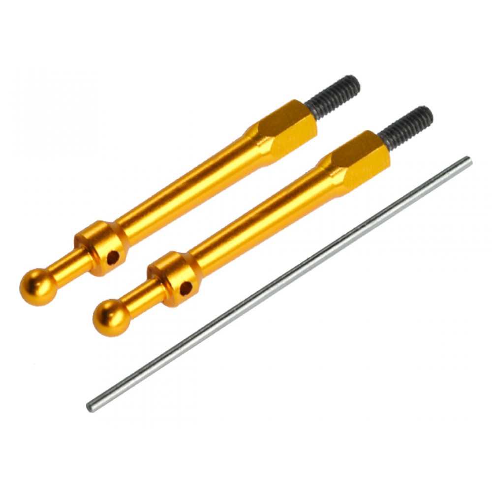 Aluminum Canopy Mount set (GOLD) - BLADE 230S / V2 / Smart