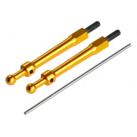 Aluminum Canopy Mount set (GOLD) - BLADE 230S / V2 / Smart