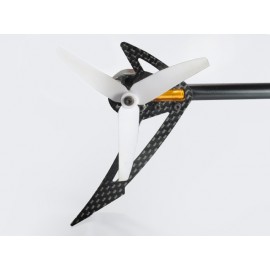 AL/Carbon Fiber Light Weight Tail Motor Mount w/ Fin "F" set (GOLD) - BLADE 200S / 250 CFX / 230S / V2 / Smart AL/Carbon Fiber Light Weight Tail Motor Mount w/ Fin "F" set (GOLD) - BLADE 200S / 250 CFX / 230S / V2 / Smart