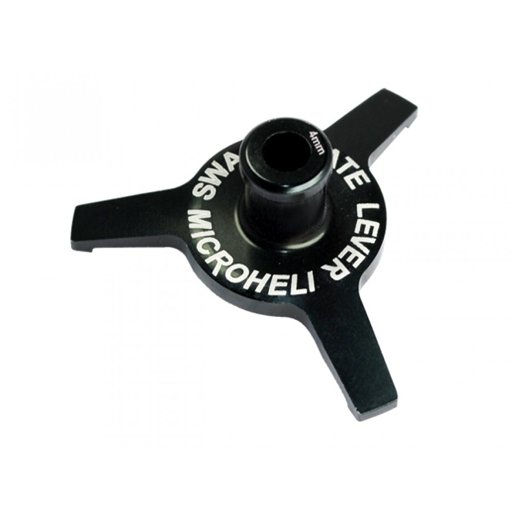 CNC Aluminum Swashplate Leveler (BLACK) - BLADE 250 CFX / 230S / 230S V2 / Smart