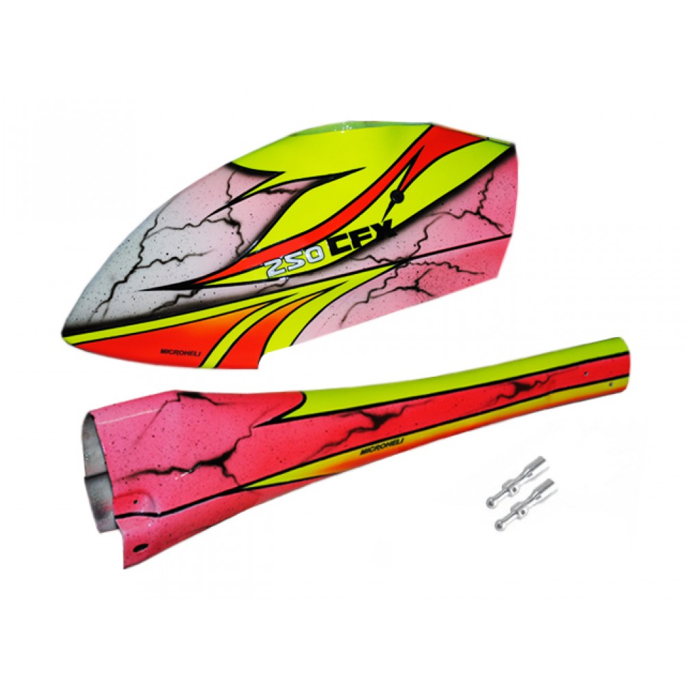 Airbrush Fiberglass Shaking Earth Fuselage - BLADE 250 CFX Airbrush Fiberglass Shaking Earth Fuselage - BLADE 250 CFX