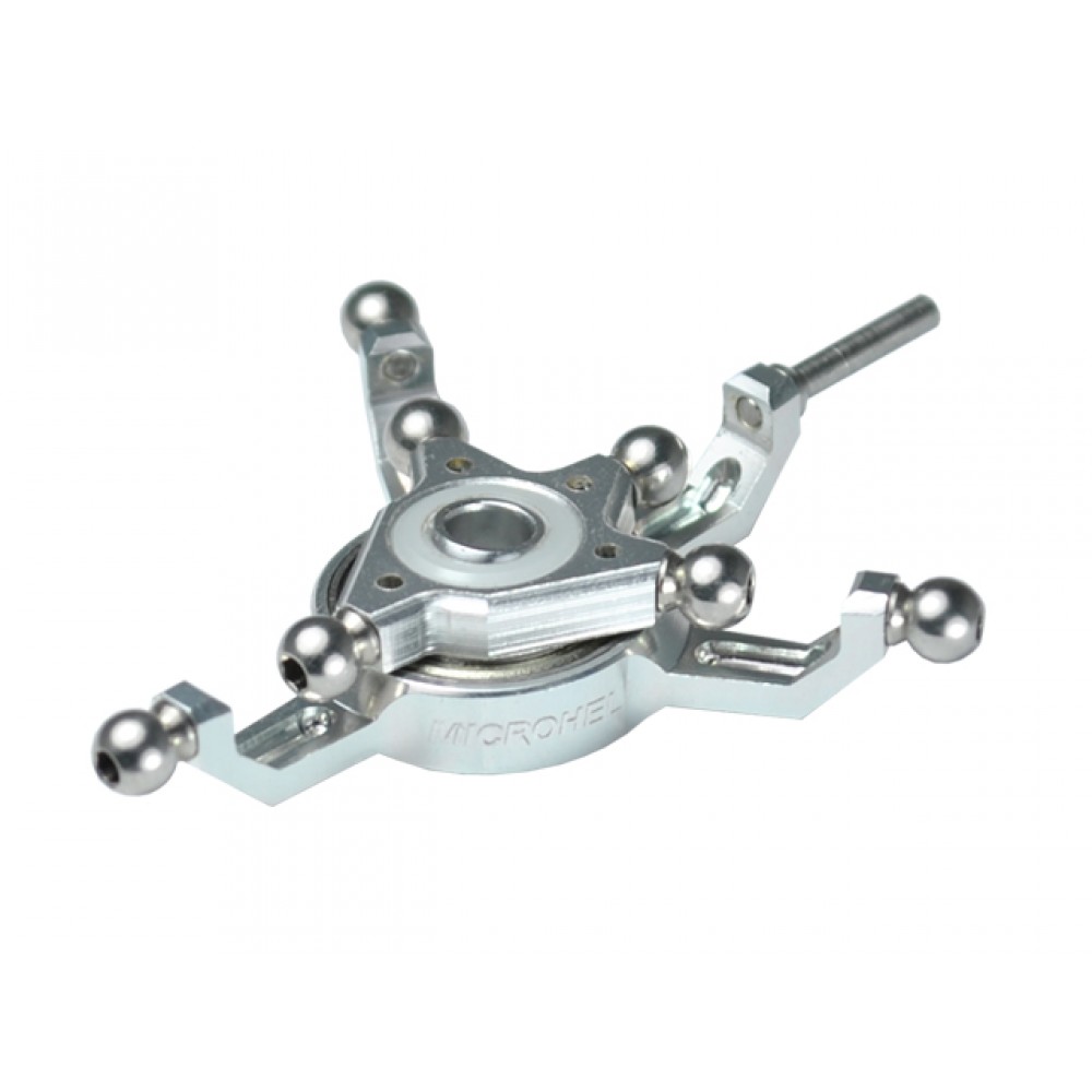 CNC AL Tri-Blade Swashplate (for Microheli Triple-Blade Blade 250 CFX series) CNC AL Tri-Blade Swashplate (for Microheli Triple-Blade Blade 250 CFX series)