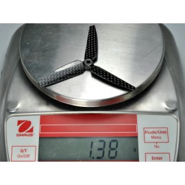 Carbon Fiber 3 Blade Propeller 85mm Tail Blade  Carbon Fiber 3 Blade Propeller 85mm Tail Blade