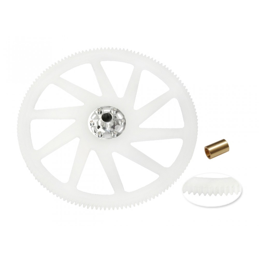 CNC Delrin Main Gear w/ Aluminum Hub set - BLADE 250 CFX CNC Delrin Main Gear w/ Aluminum Hub set - BLADE 250 CFX