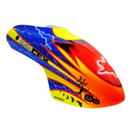 Airbrush Fiberglass Lightning Devil Canopy - BLADE 250 CFX Airbrush Fiberglass Lightning Devil Canopy - BLADE 250 CFX