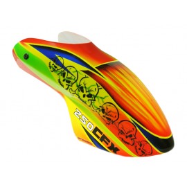 Airbrush Fiberglass Pirate King Canopy - BLADE 250 CFX Airbrush Fiberglass Pirate King Canopy - BLADE 250 CFX